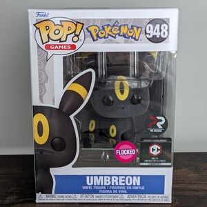 NEW Umbreon Flocked Funko Pop - Chalice Collectibles Exclusive Funko 648 Pokemon